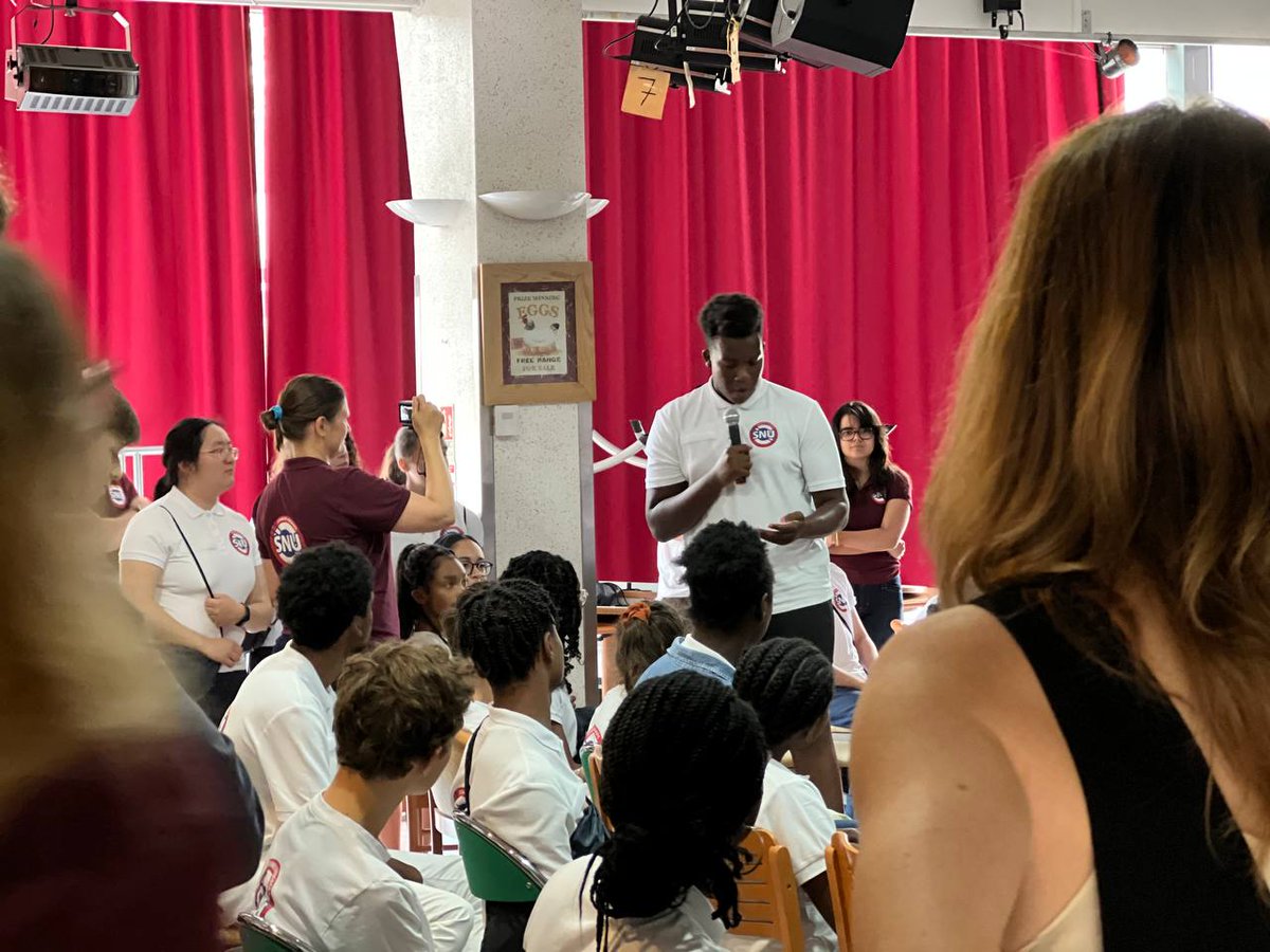 Le 1er #SNU handi/valide se passe à l'EREA Jean Monnet de #Garches 🇨🇵🤜🤛

Une extraordinaire expérience de citoyenneté, d'inclusion, de solidarité.

Ce séjour de cohésion est une immense réussite, au service d'une jeunesse engagée. Merci à ceux qui ont rendu ce rêve possible.