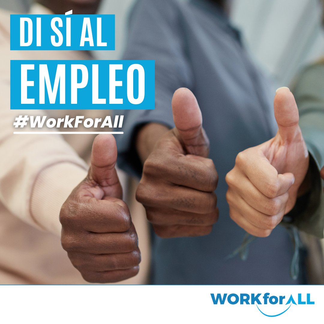 WorkforAll_ETT's tweet photo. Di SÍ al empleo de la mano de los profesionales de #WorkForAll 🙌

#Murcia #Cartagena #Lorca #Molina #staffing #recruitment #jobs #trabajo #empleo #vacantes #cv #rrhh #profesion #economía #formación #seguridadlaboral https://t.co/3PdXXPbzfo