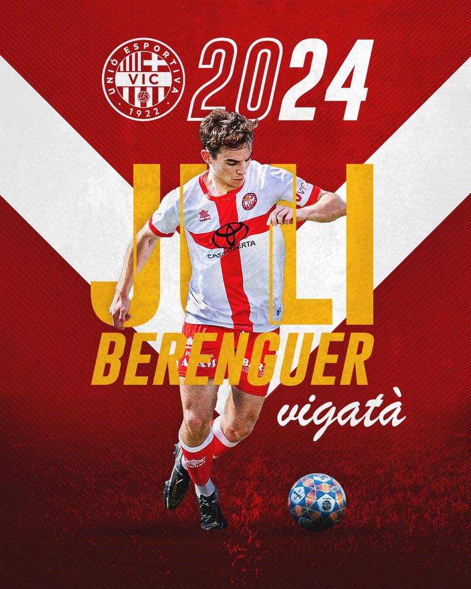 ✅ ②⓪②④

⚡️ 𝗝𝘂𝗹𝗶 𝗕𝗲𝗿𝗲𝗻𝗴𝘂𝗲𝗿

#SomUEVic 🔴⚪️
#LligaElit | #futbolcat