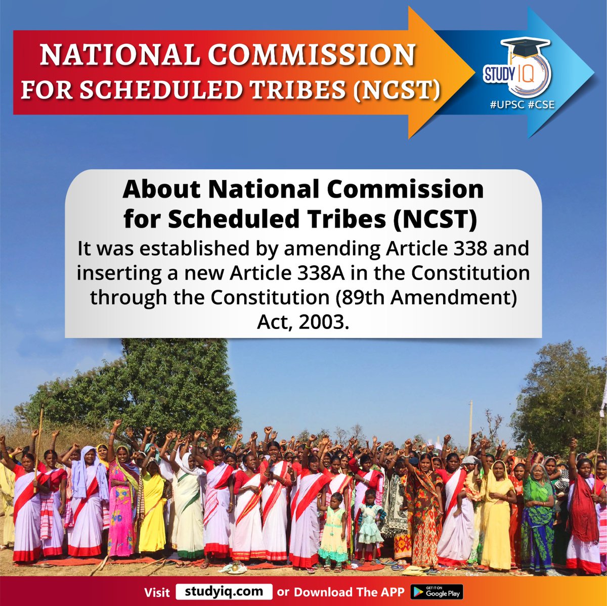 upsciq's tweet photo. National Commission for Scheduled Tribes (NCST)
#nationalcommissionforscheduledtribes #scheduledtribes #ncst #whyinnews #odisha #migrantworker #article338 #indianconstitution #unioncabinet #unioncabinetminister #st #constitutionofindia #powersofcivilcode #strights #upsc #cse https://t.co/qlXVtLQwLN