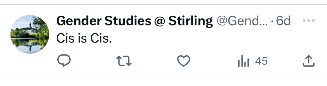 TwisterFilm's tweet photo. @GenderStir @dj_forrester Gender Studies Stirling reinventing ways to ignore the class system here…. https://t.co/JbzldM3kSb