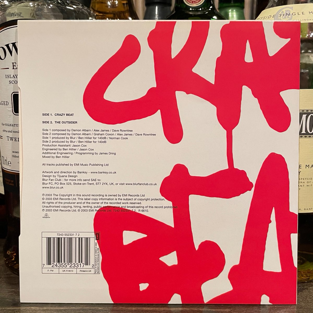 MILEHIGHCLUB202's tweet photo. ほな7いこか
blur / Crazy Beat [2003 Parlophone --- R 6610]
#blur #crazyBeat #BenHillier #NormanCook #banksy #vinylbar #musicbar #レコードバー #mhc12072023
https://t.co/xs9PJO8AfJ https://t.co/HG2ZJToljq