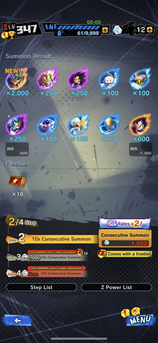 QMuno32's tweet photo. @DB_Legends 1k cc and a dream and it worked 😭 https://t.co/9wTnST9rAy