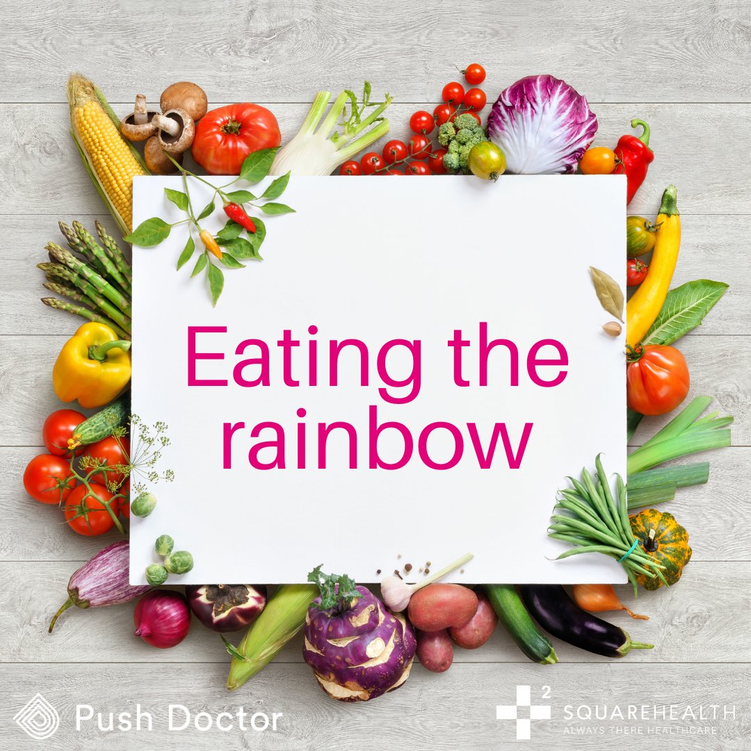 squarehealthltd's tweet photo. What is the simplest method to maintain healthy eating habits in the face of so many diets, fads, &amp; advice? Eating the rainbow is an easy concept that is useful for adults &amp; children to improve their eating habits. 🌈https://t.co/rTuJNCOBvu
#HealthyEating https://t.co/1FoOVrfzWx