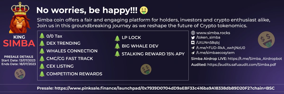 Simba Token tweet media