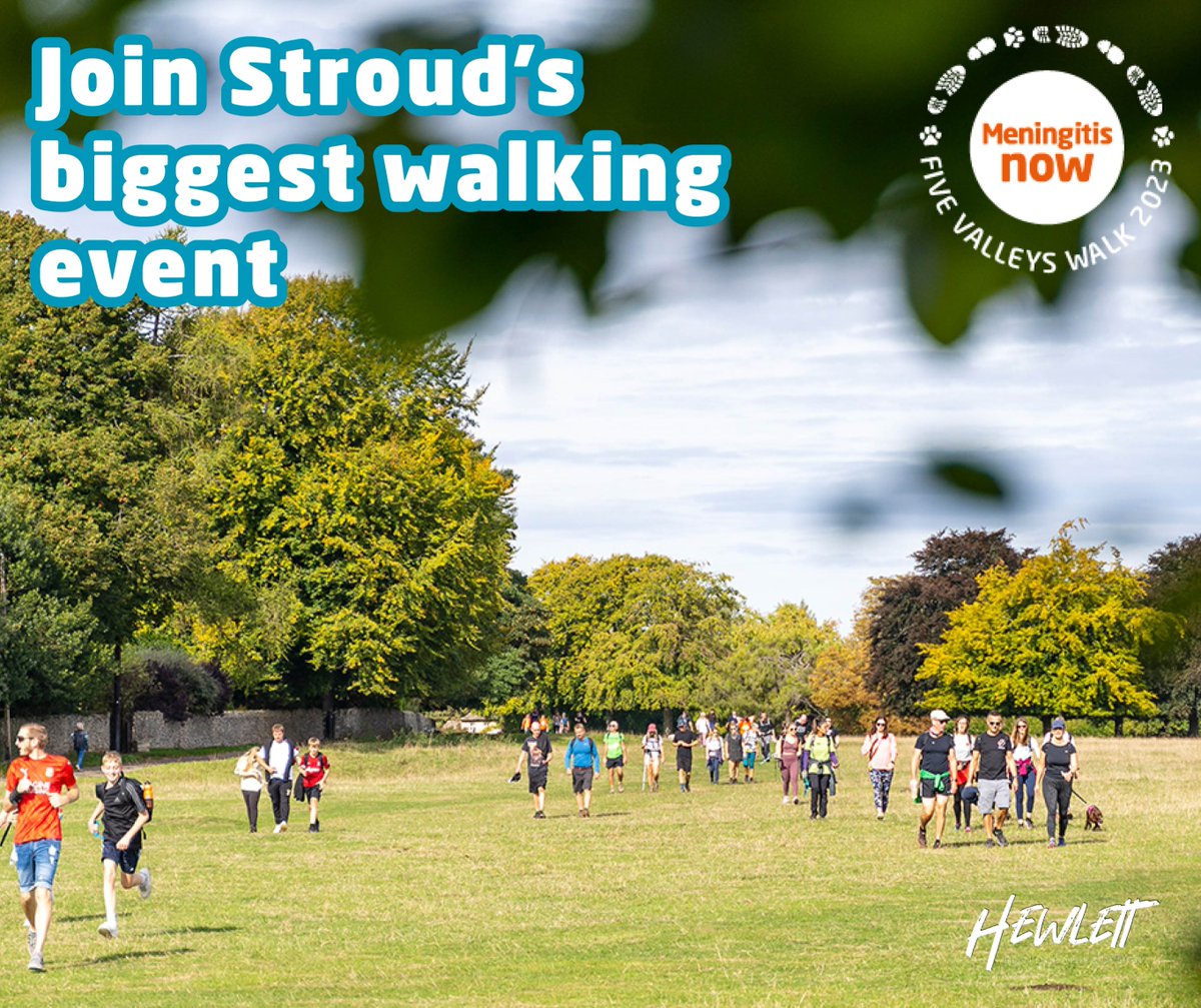 Come and join in on our Five Valleys Walk this September 🧡 Key event info:

⭐ Sunday 24th September 2023.
⭐ Anyone! The walk is suitable for all ages and abilities
⭐  It's a 21-mile route walk but you can choose your distance 

Sign up here 👉 bit.ly/2wbNB2A