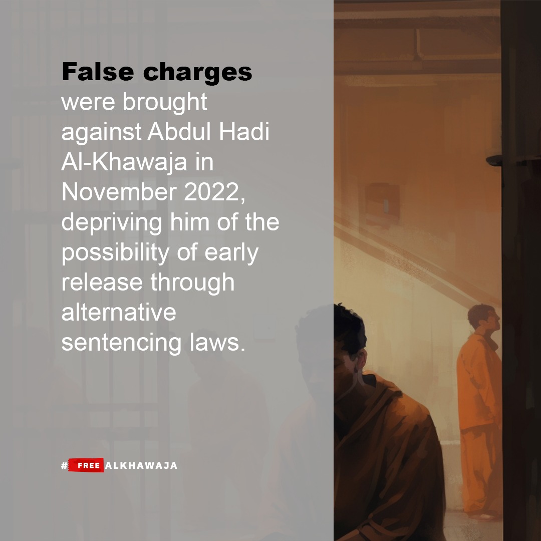 FreeAlKhawaja's tweet photo. Within Bahrain, prisoners are forced to confess to false charges through torture, and numerous political prisoners find themselves ensnared in a web of fabricated accusations and retaliatory trials orchestrated by the Bahraini authorities #JusticeForBahrain #FreeAlkhwaja https://t.co/U9jbMyz3pP