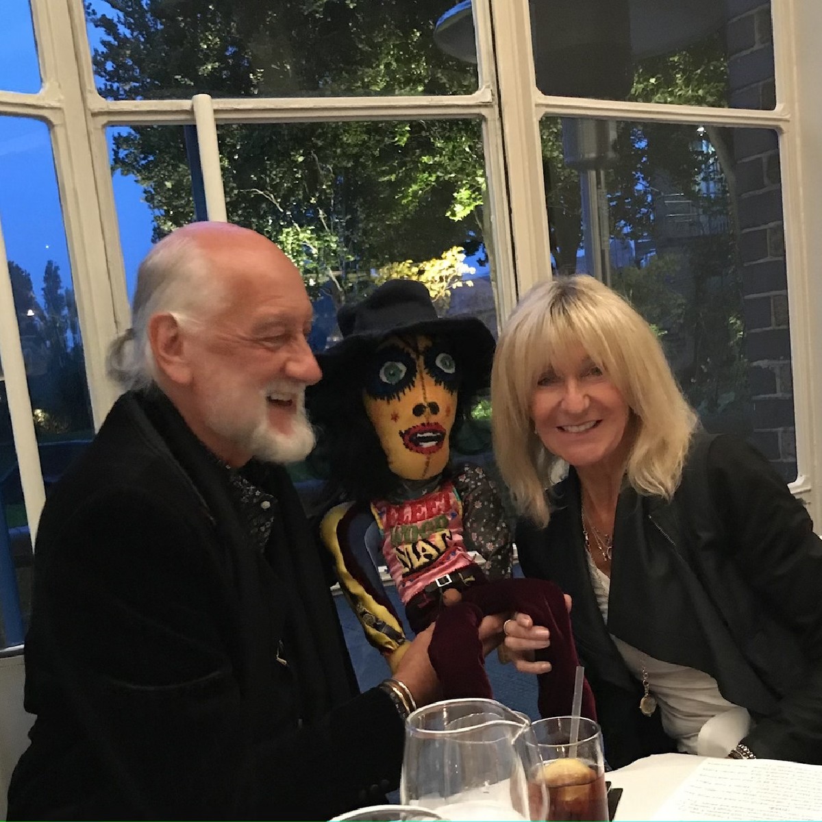 MickFleetwood's tweet image. For Christine,
We are thinking of you on your heavenly 80th birthday! For me, although missing you on this celebration of your 80th birthday... I like so many have the greatest memories in plenty! And your songs are lighting up the world on this day. Love, Mick and Fleetwood Mac
