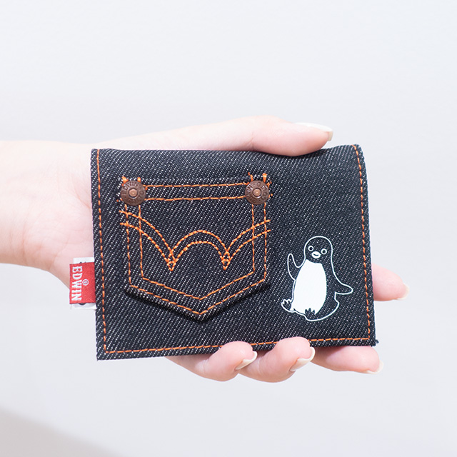 Suicaのペンギン×EDWIN、ブラックデニムグッズ第2弾。トートバッグ