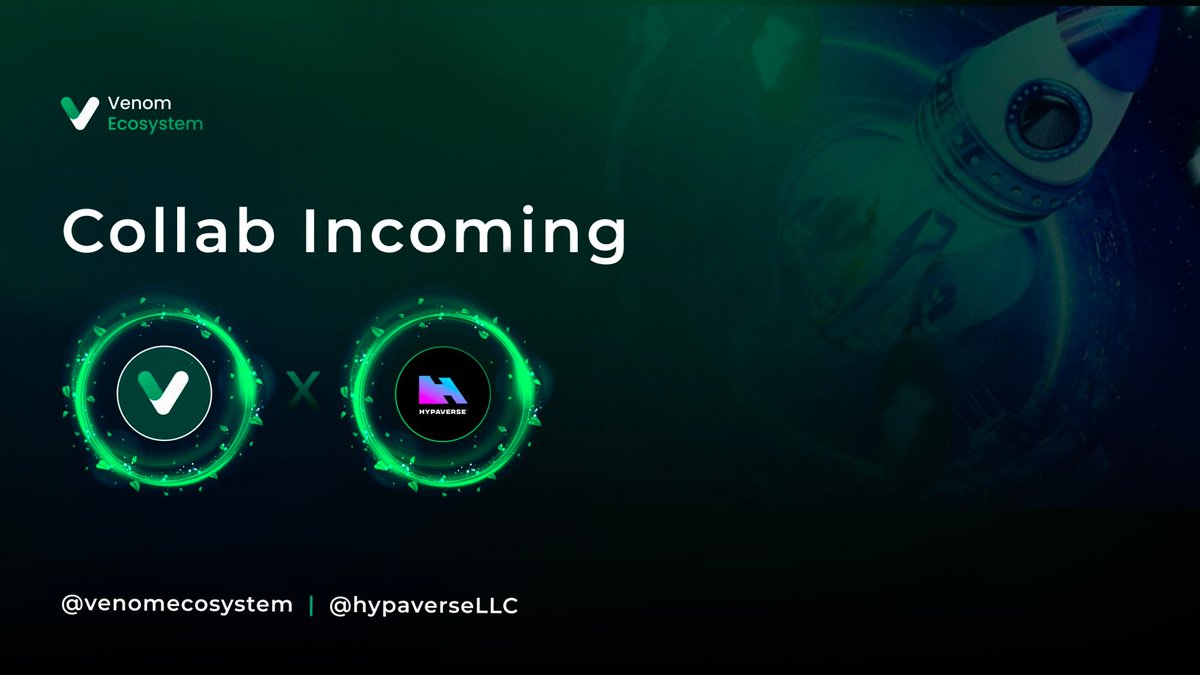 VenomEcosystem X HypaVerse WL Giveaway 📈
<a href="/hypaverseLLC/">HypaVerse 🎮🔺 #CoqHero $COQ #AVAX</a> gave us 10 WL spots to share with you guys! 🚀

To be eligible for a spot🤝
1️⃣ Follow <a href="/hypaverseLLC/">HypaVerse 🎮🔺 #CoqHero $COQ #AVAX</a> &amp; @venom_ecosystem
2️⃣ Like &amp; RT this tweet
3️⃣ Tag 3 friends
Winners will be announce after 24 hours⏰
