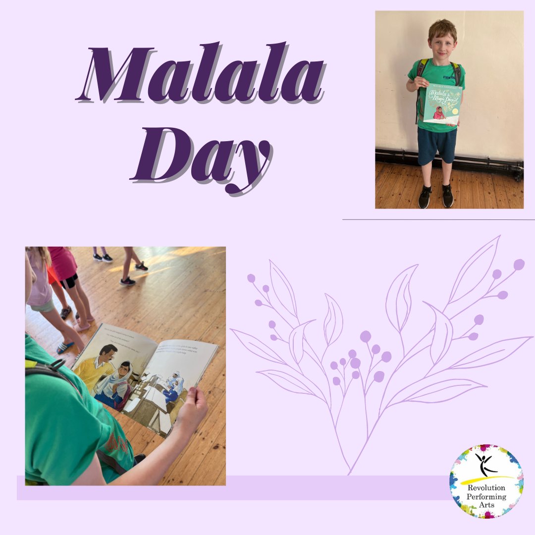 Malala Day 💛 
“And now my voice is louder than ever … together we make a chorus, standing up for what we believe … we think of the world as a family”

#revolutionperformingarts #dance #drama #sing #malalayousafzai #perform #heroes #malalasmagicalpen #togetherwecan