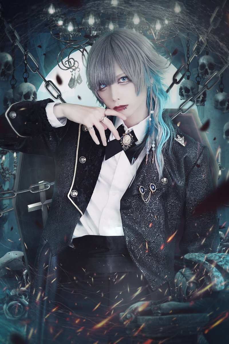UNtoinette's tweet photo. 【 メンバー2人目 】

幻羽りんく
(@rynk_viceat )

担当カラー : ブル(青色)

「おはようございますご主人様。え？いま何時ですか？」

【RT+♡1000】
達成でNEXT MEMBER公開。

#ViceAntoinette 
#ヴィス・アントワネット https://t.co/rWimpL4vyp