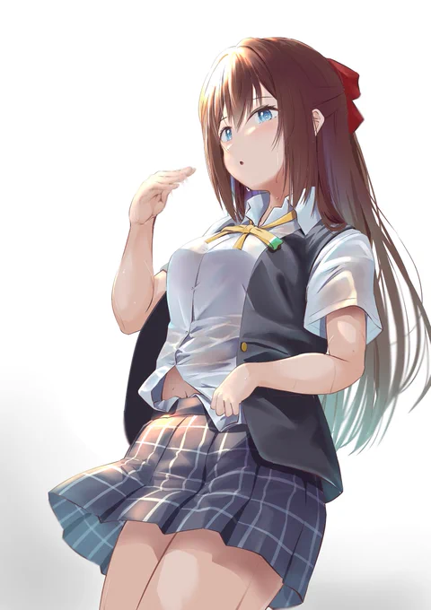 暑過ぎるので桜坂着崩しずく