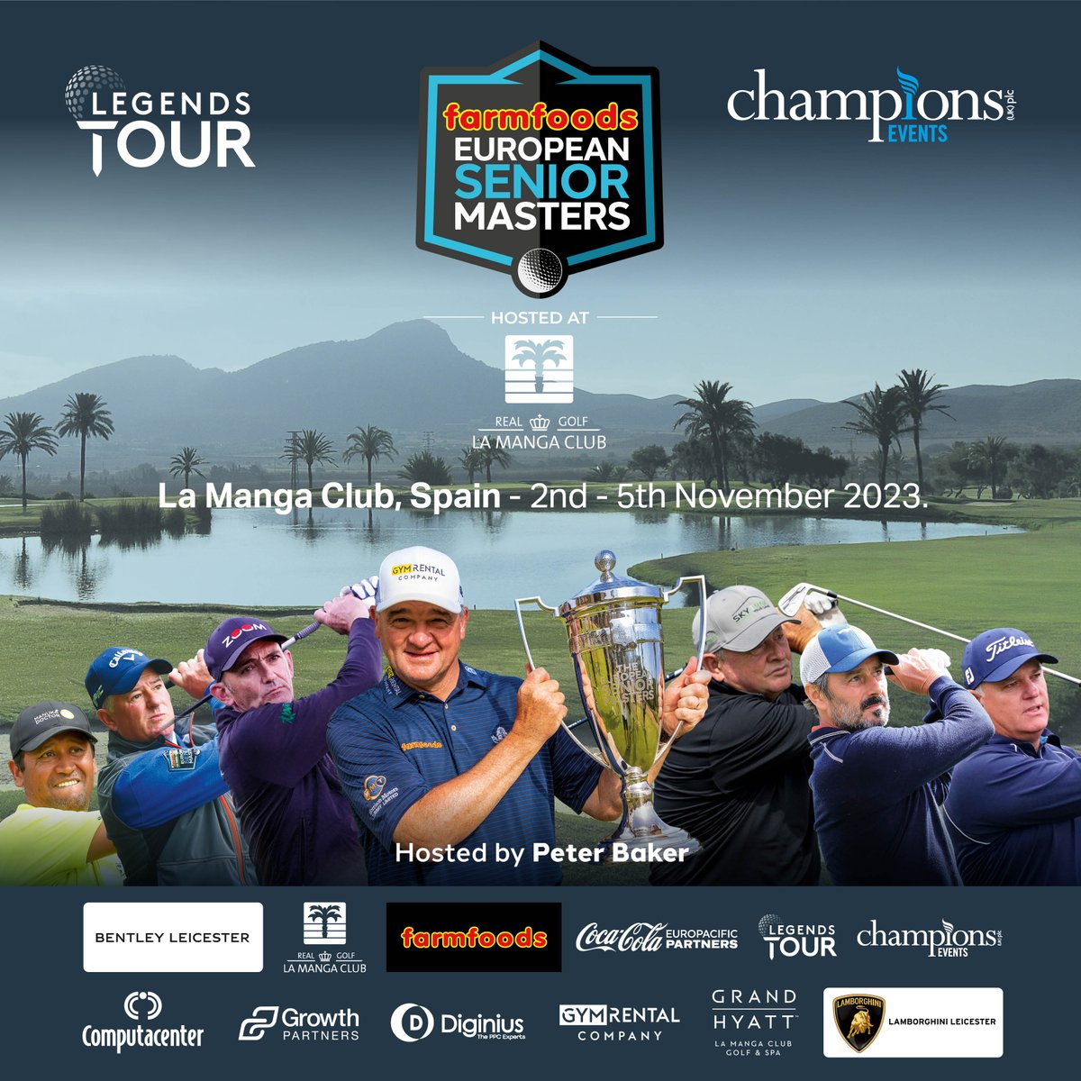 The Farmfoods European Senior Masters is BACK! We will be returning to the newly refurbished iconic venue – Grand Hyatt La Manga Club Golf and Spa for an action-packed professional golf tournament. Are you ready? #FFESM23