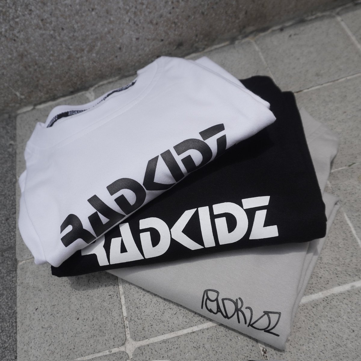 Guess who's back? 😃 Radkidz 'BW' & 'Feeling Gray' are restocked and ready to rock! Grab 'em while they're hot at @PPOPCONVENTION !!! #radkidz #rdkdz #weoddeven #oddonesout