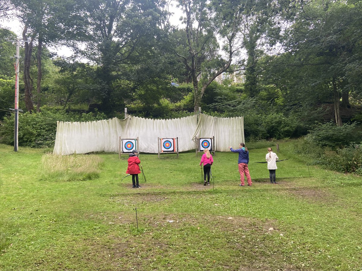Our campers were on target this morning! 🏹🎯 @MrStinchcombY5 @StAmbroseSpeke