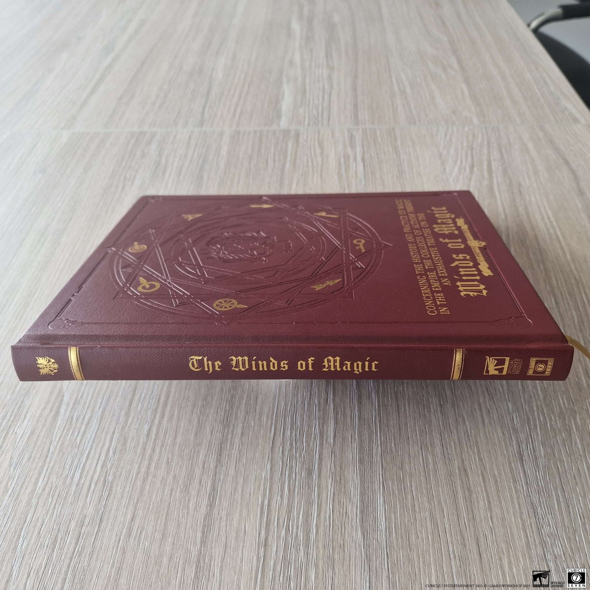 cubicle7's tweet image. Look what just arrived in the Cubicle 7 office!

We’re excited to finally get our hands on these, especially #WarhammerFantasy Roleplay: Winds of Magic, Collector’s Edition! 

Pre-order all these fantastic books and get instant access to the PDFs: bit.ly/44mDruj