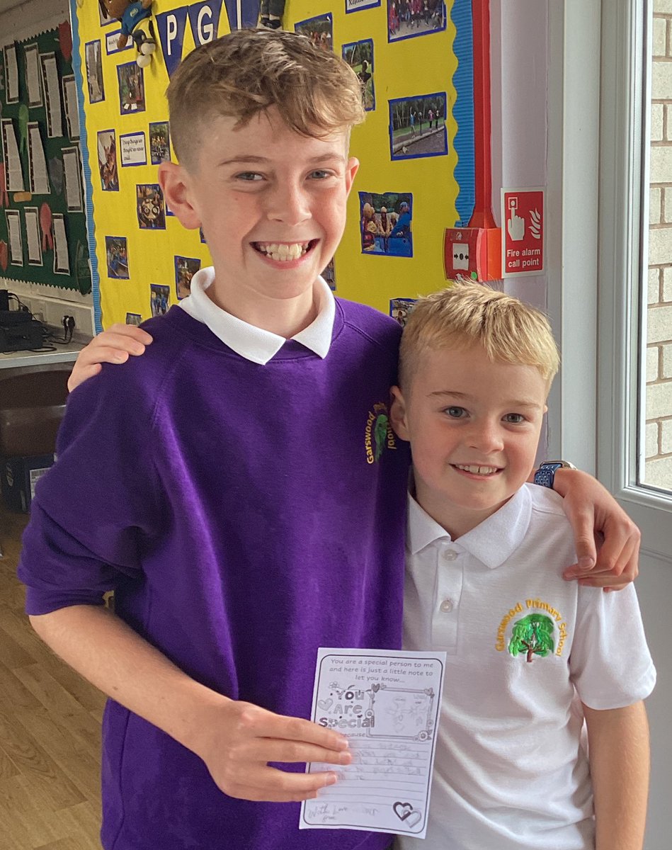Year 2 have been concluding their unit on Judaism by sharing ‘who is special to them’ for the children who had their ‘special people’ in school with them they were able to pass on their very important note. <a href="/GarswoodPrimary/">Garswood School</a> <a href="/MissJenkinson/">Rachel Jenkinson</a>