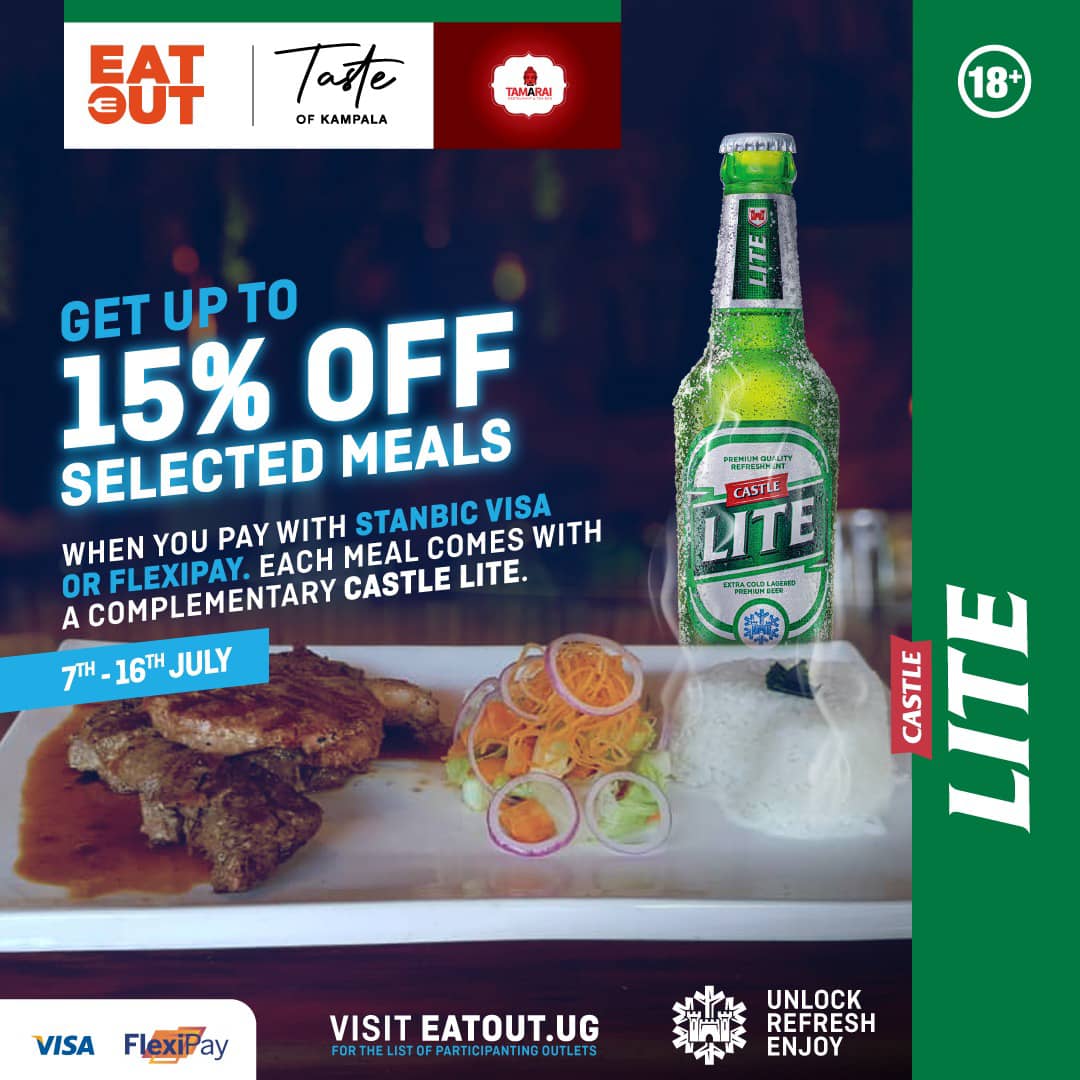 The #TasteOfKampala is running till 16thJuly 2023. Please check out <a href="/eatoutug/">Eatout Uganda</a> to know more about the restaurants that are taking part in this amazing campaign💃💃💃
 #UnlockRefreshEnjoy