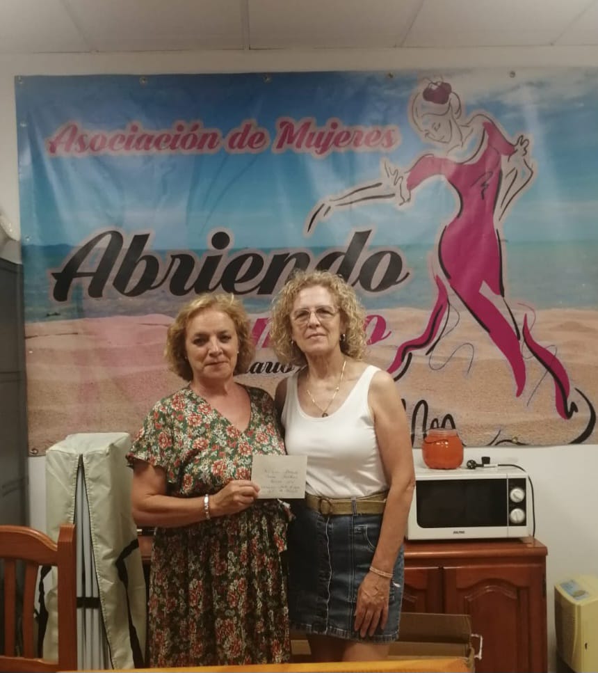 Una vez más, queremos agradecer al Grupo De Mujeres Abriendo Camino de Punta Umbría, su compromiso y colaboración con nuestra entidad.

¡Gracias! 💞