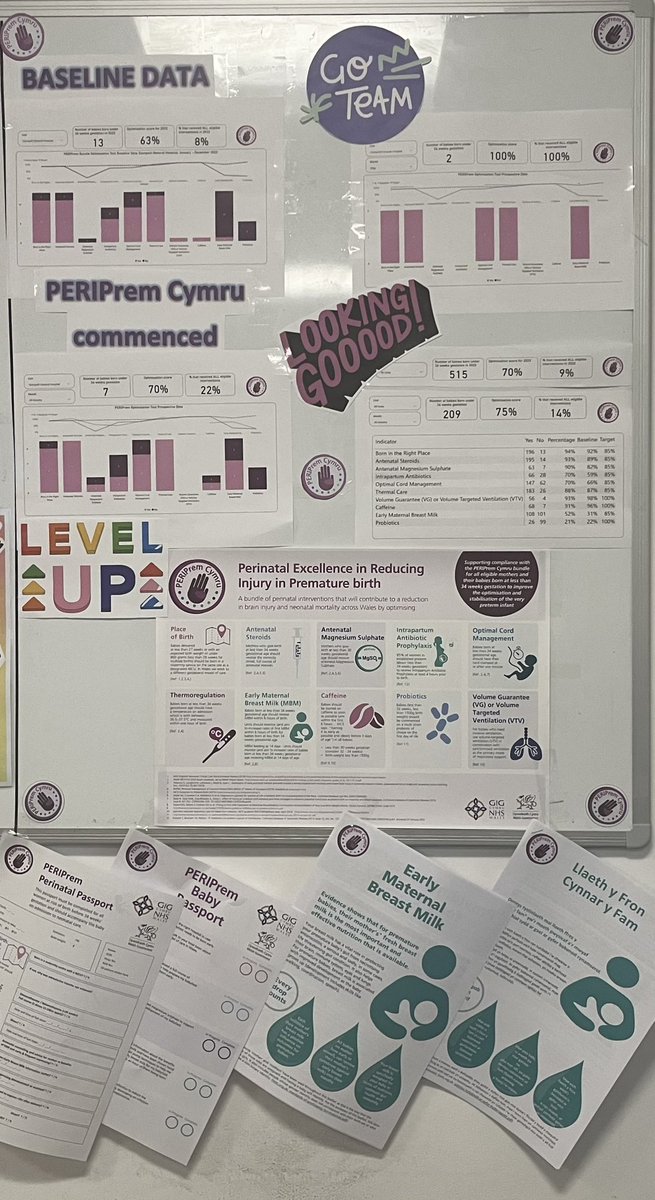 Getting ready for our site visit next week from the National PERIPrem Cymru team. Display of our data over time, super proud of the fantastic work that has been done! Keep going team HD. @kathygrvs @RayaniMandy @TipswaloD @mattpickup87 @LeahAndrew1991 @Seymoore85 @drlucyperkins