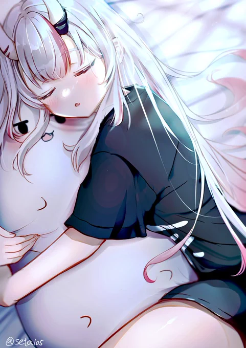 #作品をみてくださいあわよくばフォローしてください祭 #百鬼絵巻 ホロライブのイラスト(お嬢多め)をよく描きます!