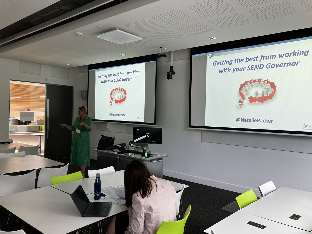 WholeEducation's tweet image. Hearing from @NataliePacker now on getting the best from working with governors #SENDleadership #SENDconference #WholeEducation #Edutwitter