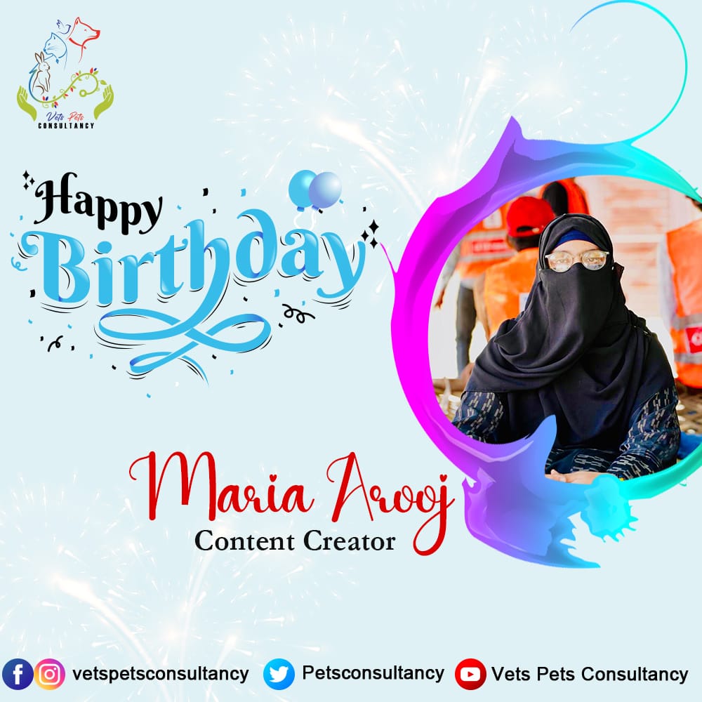 Petsconsultancy's tweet photo. You are as pure as the Lotus!
Bringing virtue and vigilance
We are delighted to share Face behind all marvelous words. She is the Queen of Words contributing for the wellness of Voiceless Creatures.
Happy Birthday, Damsel!

#birthday #happybirthdayemployee  #vetspetsconsultancy https://t.co/hUeoFZGs9V