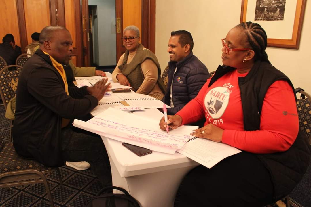 _cosatu's tweet photo. #COSATU affiliated trade unions in KwaZulu-Natal are participating in the #Ditsela courses on Political Economy, Labour Law, Occupational Health & Safety, Organizer Development classes to empower them to defend the working class
#DITSELA
#WorkersEducation
#Basebenzi https://t.co/MHJrrfle38