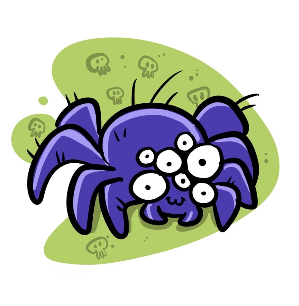 Got this cute <a href="/MetaVixensNFT/">MetaVixens 💎💜</a> birdie and he's ready to eat the scary #MetaVixens spider NFT I'm my wallet. It's not always about the sexy ladies.