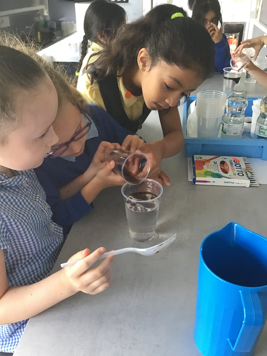 Class 2 enjoyed a transition morning of Science on our train. We created fireworks in a jar, dancing raisins and made a raincloud! Class 2 worked as a team to create the experiments and had some excellent explanations as to why things happened. Miss Sutcliffe was very impressed!