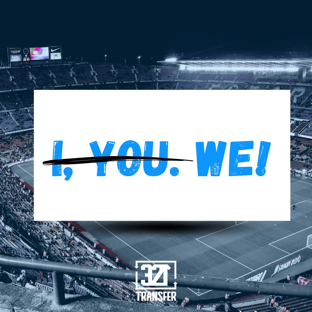 321transfer's tweet photo. In #football, there is a lot of mutual accusations, mutual challenges and denigration... Where does this lead?

Let's take responsibility together let's change something together! #321transfer https://t.co/JQkQn4Xsga