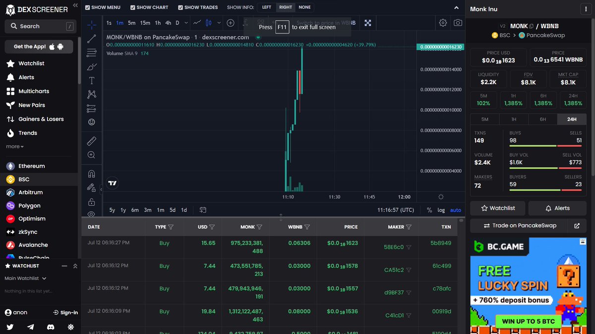 MonkInuOfficial's tweet photo. https://t.co/CUcO1y1OAX $MONK JUST LAUNCHED ON PCS V2 https://t.co/TfrCaf1igp