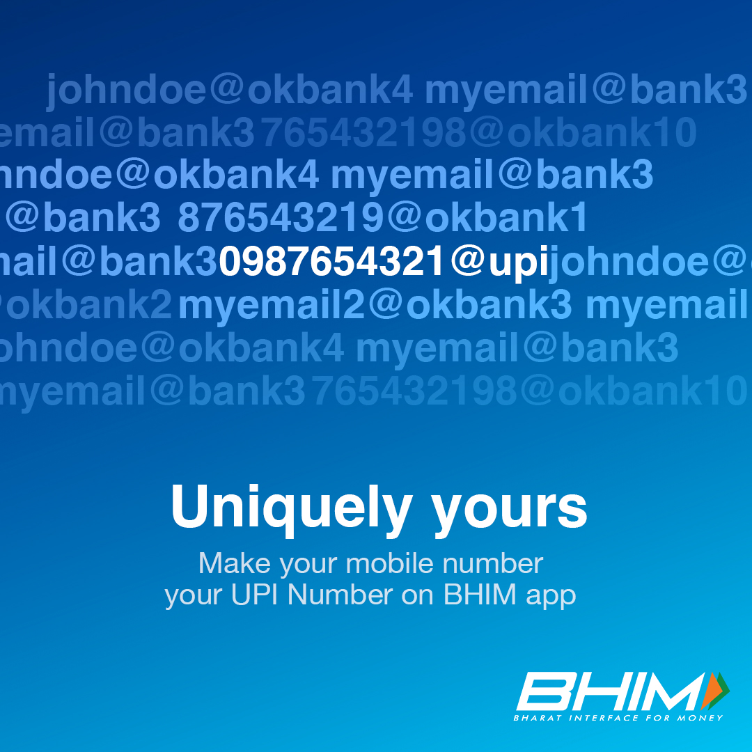 NPCI_BHIM's tweet image. Now make your mobile number your UPI Number on the BHIM app and enjoy the convenience of seamless payments: pay, send, and receive money with just a few taps. Create UPI Number today.​

#LifeSimplifiedWithBHIM #UPINumber #PayWithEase