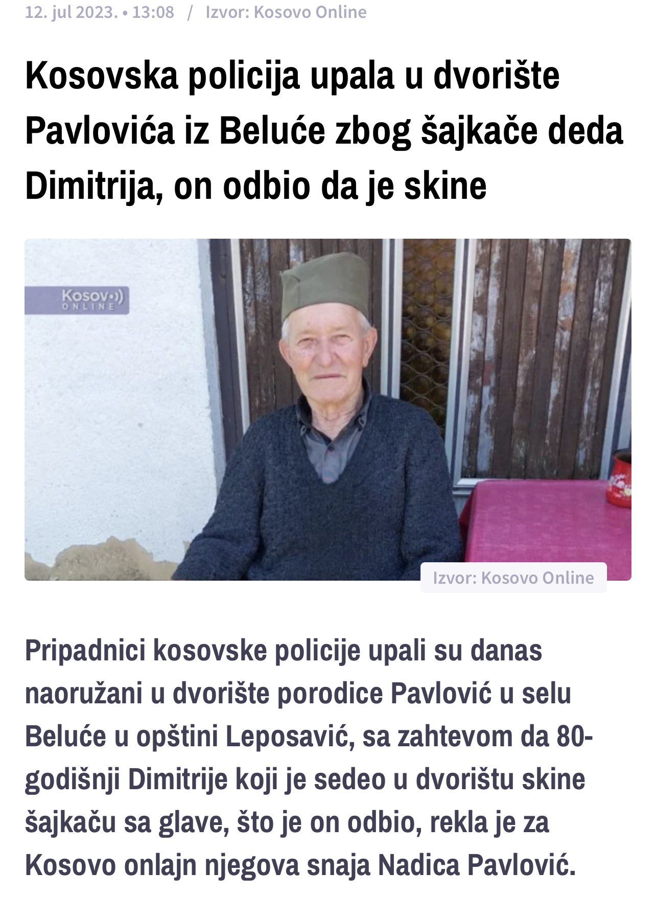 Aleksandar Arsenijević on Twitter