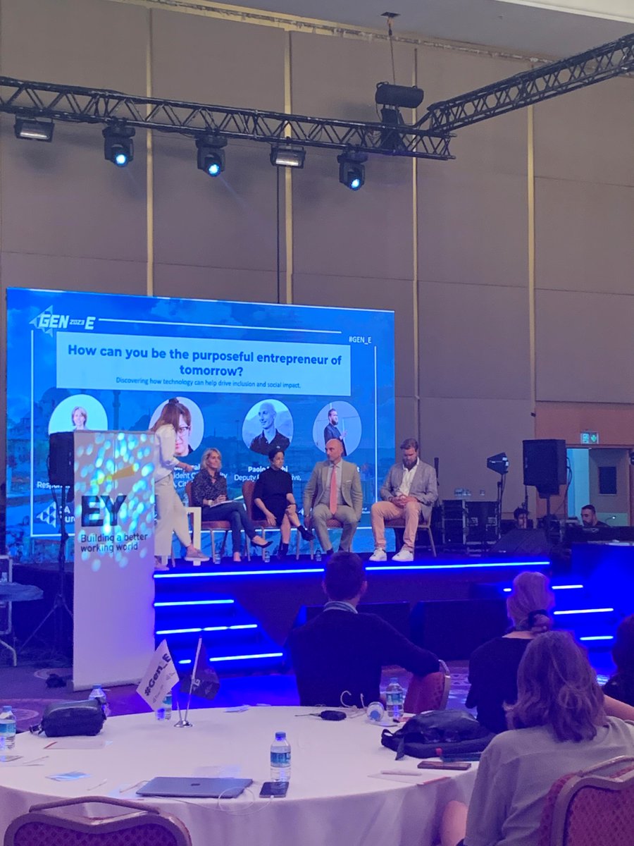 How can you be the purposeful entrepreneur of tomorrow? Discovering how technology can help drive inclusion and social impact.

Our remarkable speakers, will shed light on the importance of impact entrepreneurs and the role of technology in driving social change.
🔹Gillian Hinde,