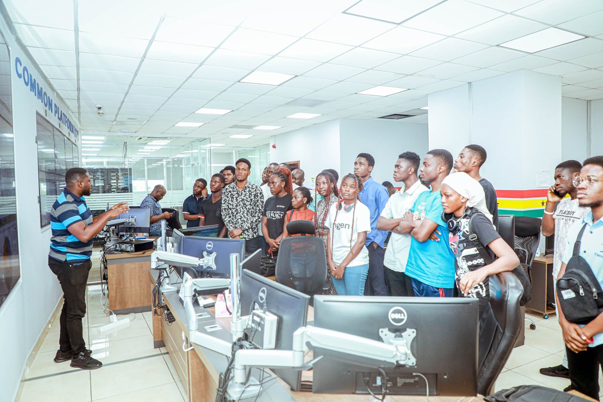 NCAGhana's tweet photo. NCA HOSTS UNIVERSITY OF GHANA COMPUTER ENGINEERING STUDENTS ON AN EDUCATIONAL VISIT
https://t.co/bmY6rEUhCA https://t.co/8jCAocz8mL