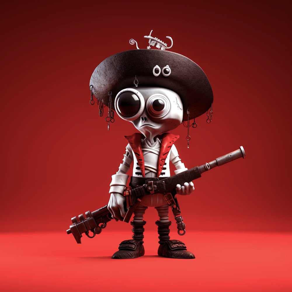 @BeDoSensei_NFT the only Bored Alien Pirate available on primary
0.005 ETH poly - 104 sold already!!

@CoolPartyFaces @Hp24224664 @arkaneskulls