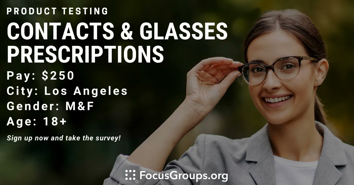 on Twitter "Product Test on High Contacts & Glasses