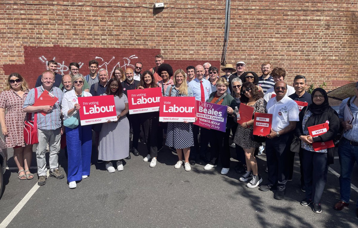 Preet Kaur Gill MP (@preetkgillmp) on Twitter photo Great morning campaigning in #UxbridgeandSouthRuislip.
Speaking to voters it's clear that people are sick of the Tories and are ready for the change a Labour government will bring.
Vote for your Labour candidate <a href="/DannyBeales/">Danny Beales MP</a> on 20th July. Only he will put the community first. Great morning campaigning in #UxbridgeandSouthRuislip.
Speaking to voters it's clear that people are sick of the Tories and are ready for the change a Labour government will bring.
Vote for your Labour candidate <a href="/DannyBeales/">Danny Beales MP</a> on 20th July. Only he will put the community first.