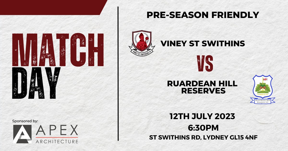 The first team are looking forward to kicking off their pre-season campaign vs <a href="/RHRFC/">Ruardean Hill Rangers FC</a> tonight ⚽🔴⚫