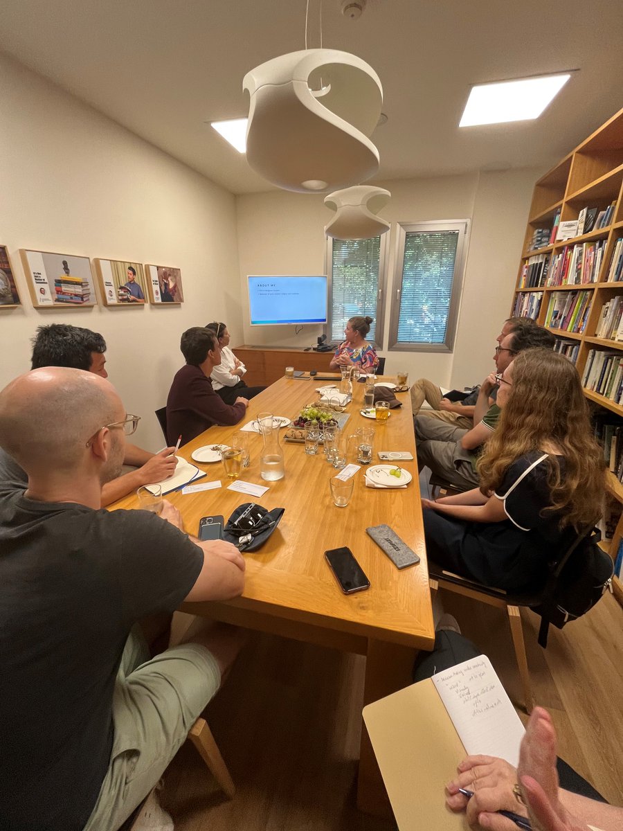 We just launched the Postdoc Seminar series for our U.S. Fulbright fellows. In the first meeting, we heard from Dr. Roie Levin, our fellow at <a href="/TelAvivUni/">Tel Aviv University</a> and from Dr. Julia Reed a Fulbright fellow at <a href="/Bar_ilan/">אוניברסיטת בר-אילן</a> about their research followed by a fascinating discussion.