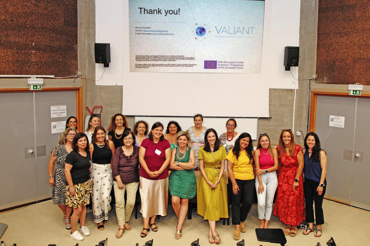 Another <a href="/ValiantProject/">VALIANT project</a> workshop on #virtualexchange for teacher education took place this week at the <a href="/UAlg/">Universidade Algarve</a> in Portugal. Thank you Carmen Platz and Maria Victoria Soule for your great work! valiantproject.eu/2023/07/12/val…