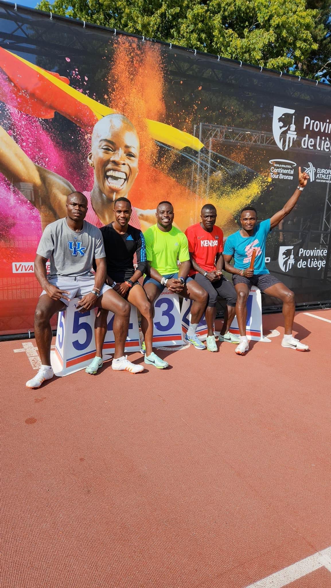 Athletics Kenya on Twitter "We are wishing our 4x100m men team led by