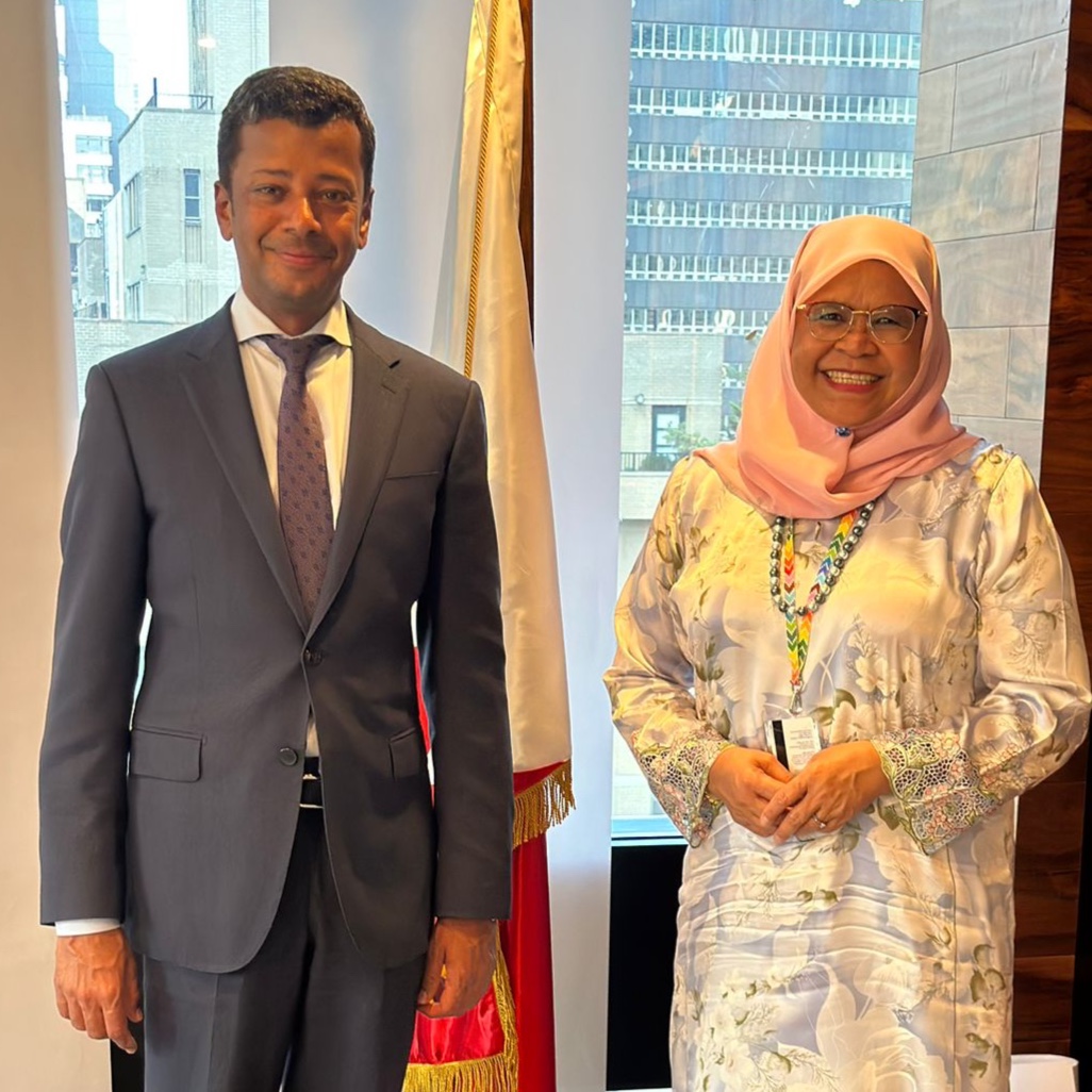 I thank @BahrainMsnNY 🇧🇭 and PR Amb. Jamal Al Rowaiei for #VNR to be presented at #HLPF. I want to commend the government for making this process participatory and inclusive. Bahrain is one of the champions of #HousingForAll resolution at #UNHA2. 

#UNHABITATHLPF2023 #SDG11