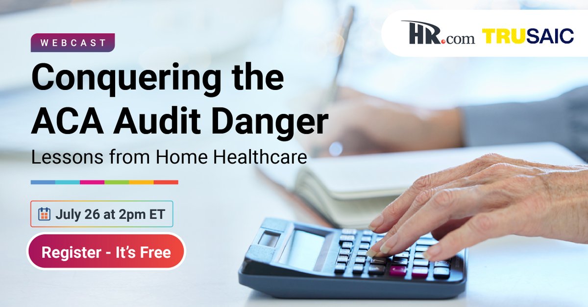 Discover practical strategies and best practices to ensure #compliance with #ACA regulations. Understand the unique challenges the home healthcare industry faces, and explore #HRtechnology solutions tailored to meet all #HR requirements with @Trusaic okt.to/uWgoCS