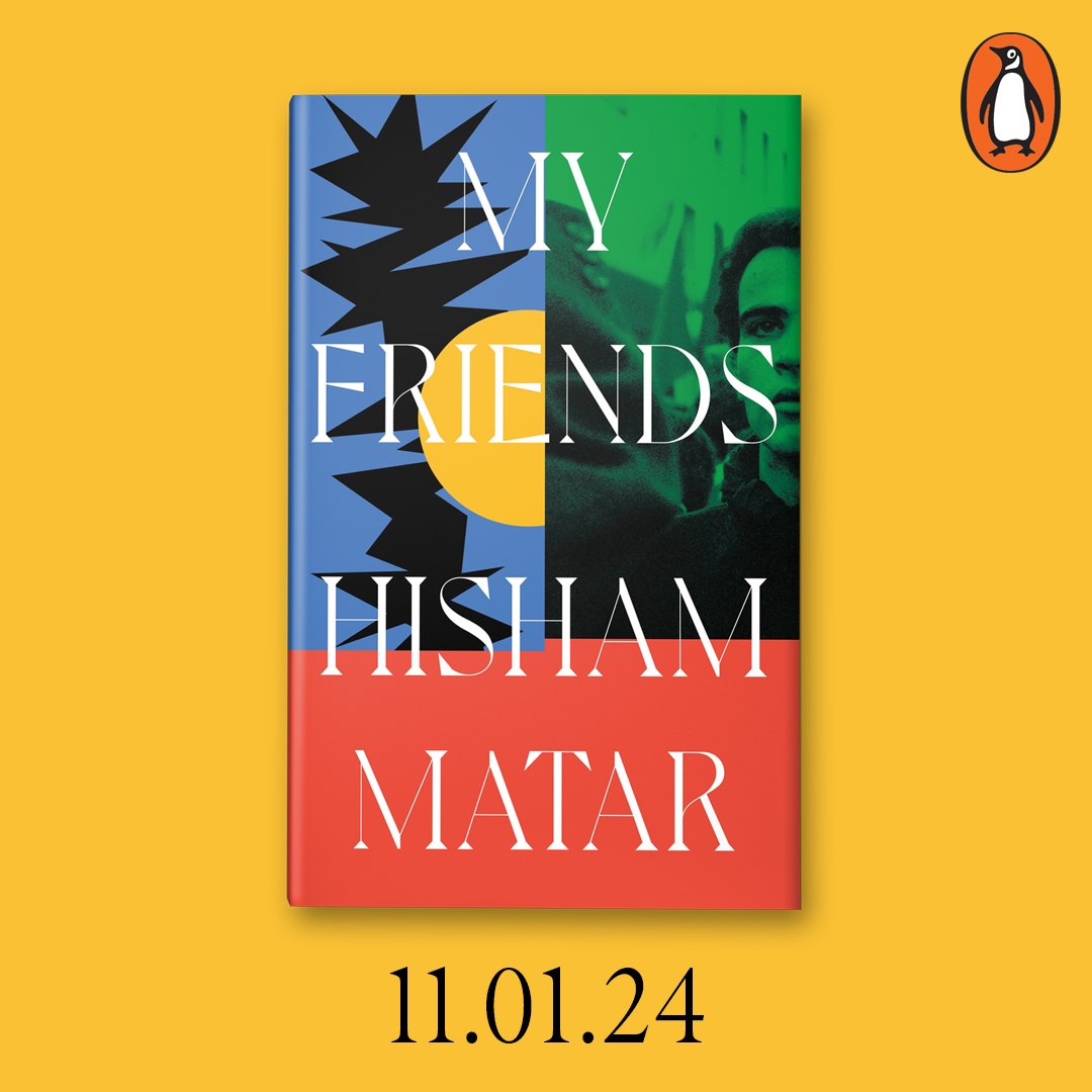 We are superfans of Hisham Matar so are buzzing for his new novel My Friends, coming in January 2023. We're very pleased to be sharing the cover alongside @VikingBooksUK. Pre-order now at our website: bookbaruk.com/product-page/t… #MyFriends