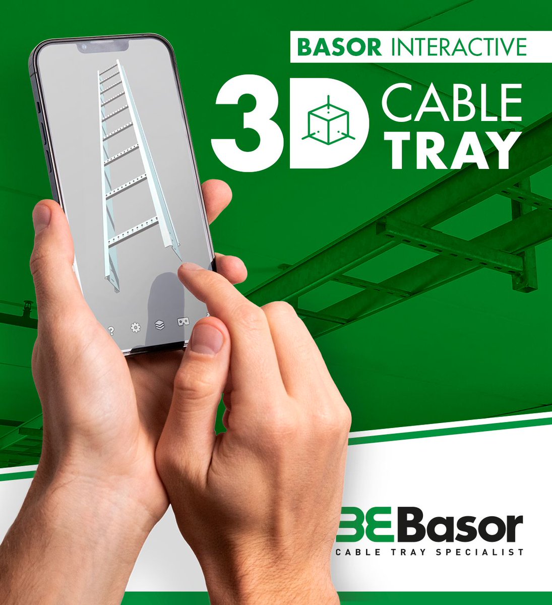 BasorElectric's tweet photo. ¡Descubre el nuevo Basor Electric 𝗜𝗻𝘁𝗲𝗿𝗮𝗰𝘁𝗶𝘃𝗲 𝟯𝗗 𝗖𝗮𝗯𝗹𝗲 𝗧𝗿𝗮𝘆 𝘁𝗼𝗼𝗹!
Con esta herramienta puedes escanear un QR y ver con más detalle nuestros productos principales.
Lo puedes encontrar en el nuevo Catálogo General 𝗕𝟬𝟳 y en la 𝗧𝗮𝗿𝗶𝗳𝗮 𝗧𝟰𝟴.
#Basor https://t.co/KgTQLcukTX