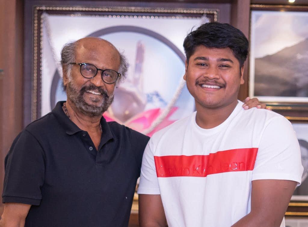 Thanks to @rajinikanth sir #Jailer #Rajinikanth #KevinKumar, My Son Has Now Become A Stunt Director. 👍 Kevin Has Received Superstar Rajinikanth's Blessings For His New journey. ❤️