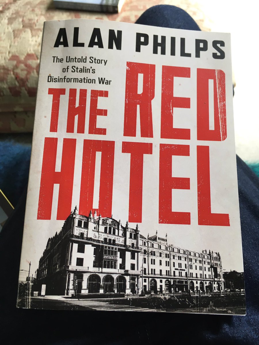 DannyVanBooks's tweet photo. Last night I dreamed I was reading #TheRedHotel & thought ‘That’s universe telling you to read it now’. Then I dreamed I woke up & told author @aphilps about 1st dream & he said (not unkindly) ‘Oh just get on with it!’ Message received & understood. #TheRedHotel is my next read! https://t.co/lxOUGD2noZ